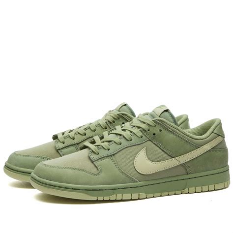 olive green dunk low premium